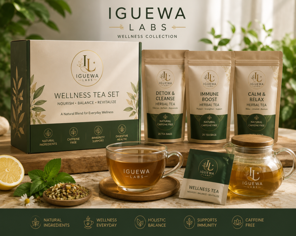 IGUEWA LABS Herbal Wellness Tea Set