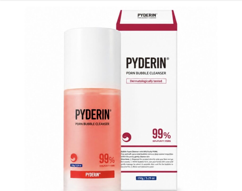 PYDERIN PDRN Bubble Cleanser 150g- Deep Cleansing Korean Face Wash