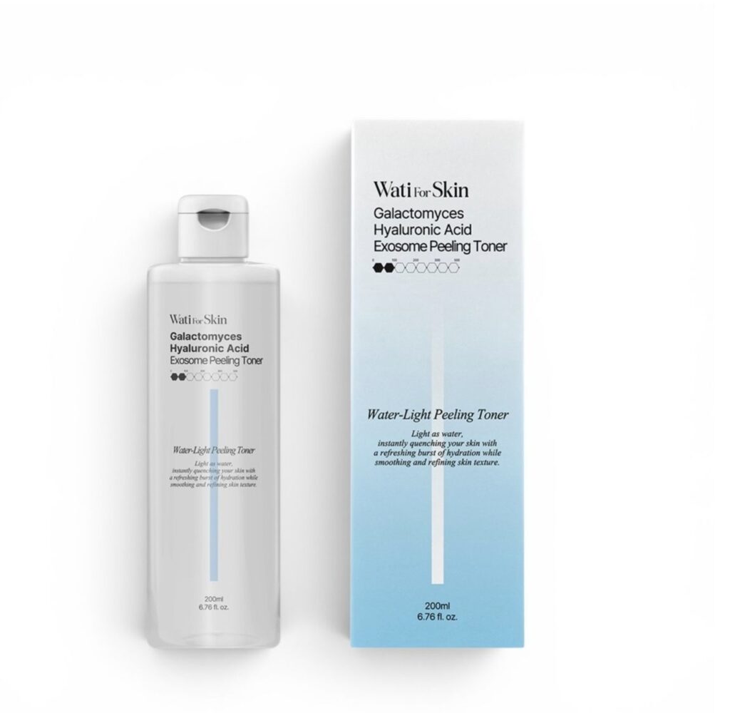 Wati For Skin Galactomyces Hyaluronic Acid Exosome Peeling Toner 200ml
